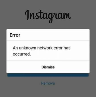 Cara Memperbaiki Error “An Unknown Network Error Has Occurred” di Instagram  - Bacolah.com